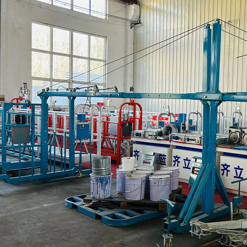 แพลตฟอร์มที่ถูกระงับเชือกตะกร้า แพลตฟอร์มที่ถูกระงับเชือกตะกร้า